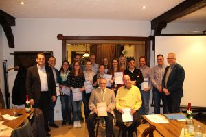 Ehrungen beim Musikverein Stammheim