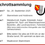 Schrottsammlung